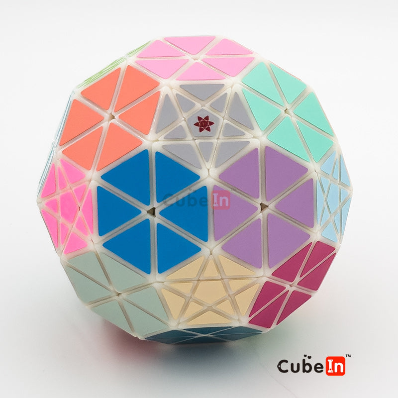 Xinji Tuttstarminx Cube | 11cm Deep-Cut 20-Axis twisty Puzzle by