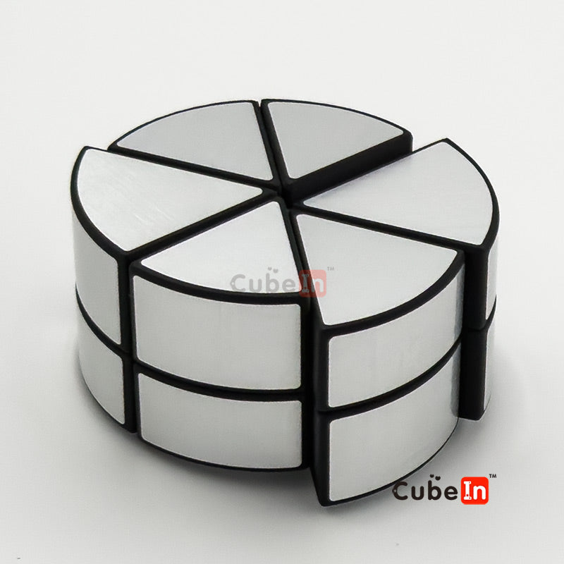 Xucube Mirror 2-Layer Rounded Cheese Cake