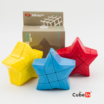 YJ 3x3 Star Cube - Shape-Mod Twisty Puzzle yongjun