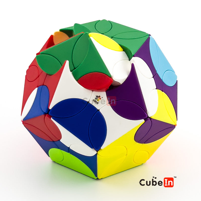Yuxin Petal Megaminx -Kevin Uhrik Flower Dodecahedron  Puzzle