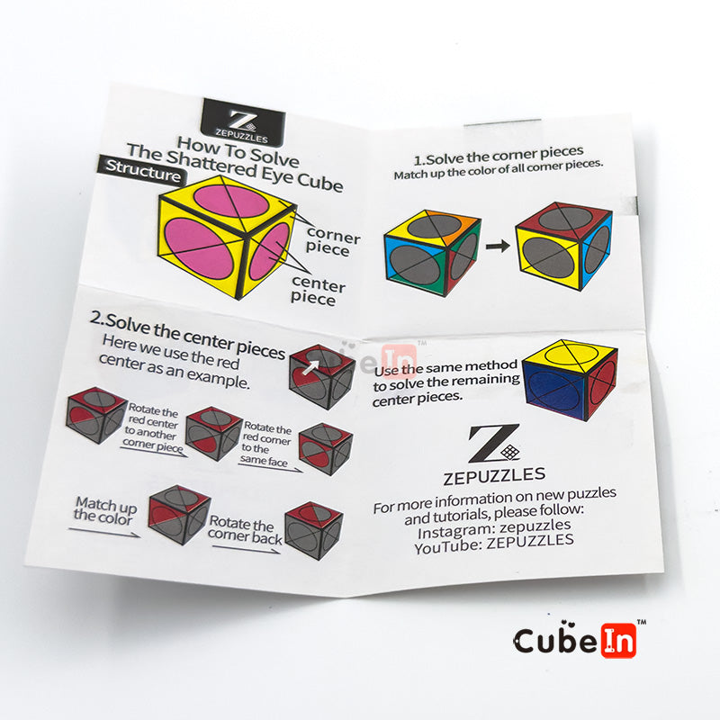 Cubo de ojo roto ZePuzzle