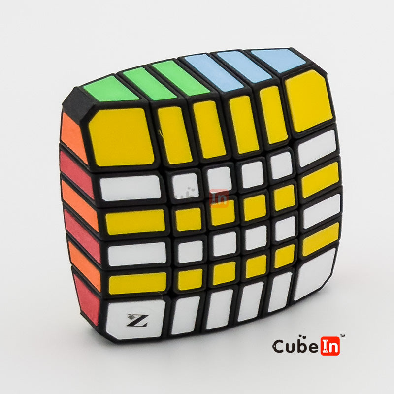 Zepuzzles 1x6x6 Floppy Cube - Premium 3D Printed Twisty Puzzle
