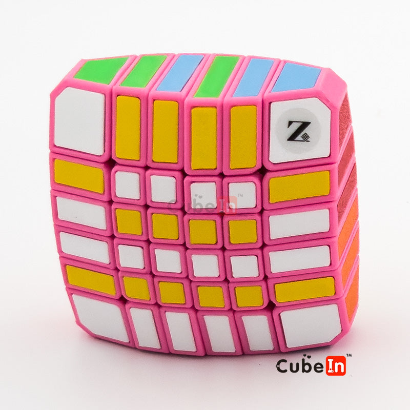 キューピット Zepuzzles 1x6x6 Floppy Cube - Premium 3D Printed Twisty Puzzle