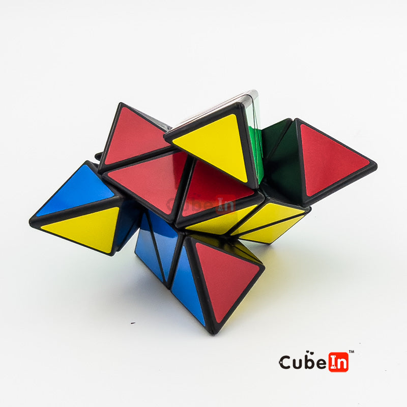 Zepuzzles Tricky Pyraminx | 3x3 Shape Mod Twisty Puzzle - CubeIn