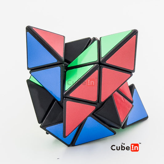 Zepuzzles Tricky Pyraminx - 3x3 Shape Mod Twisty Puzzle