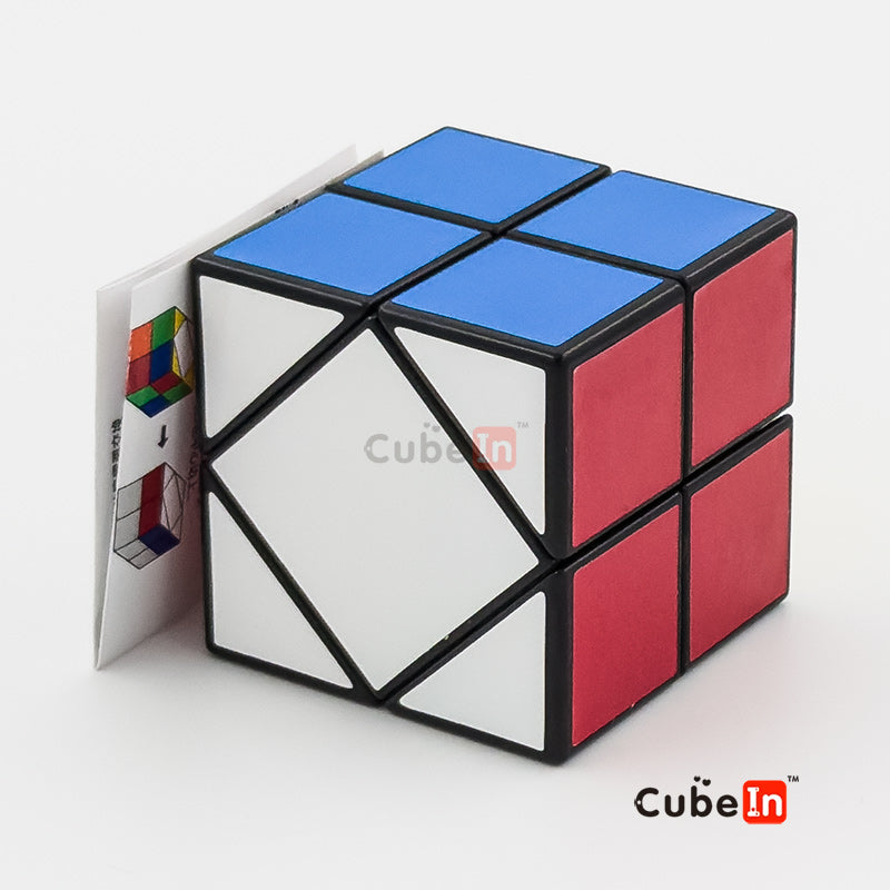 Zepuzzles Domino Skewb cube - Designed by Jacob Keener