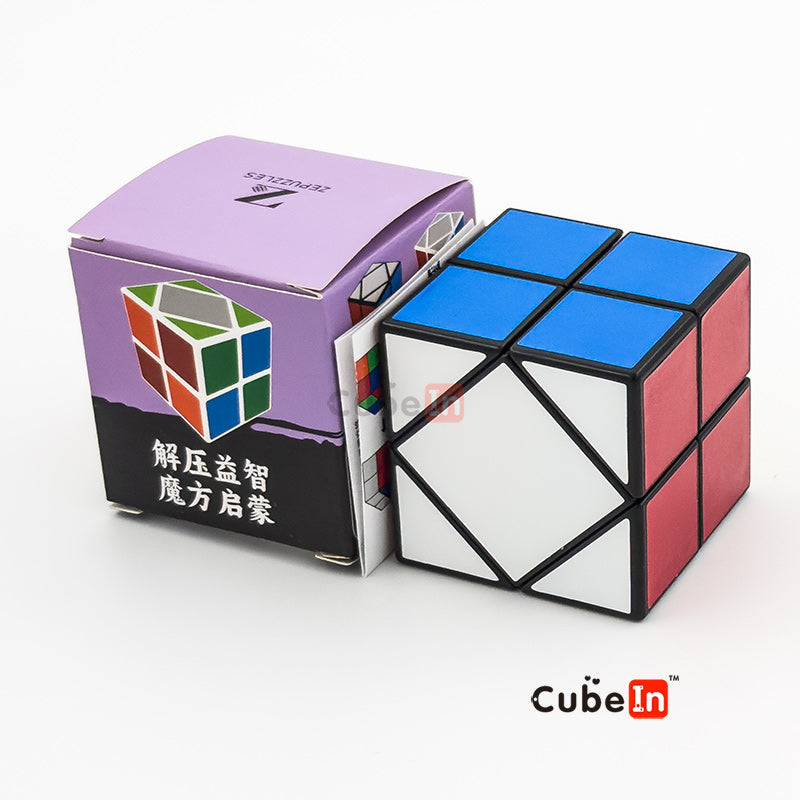 Zepuzzles Domino Skewb cube - Designed by Jacob Keener