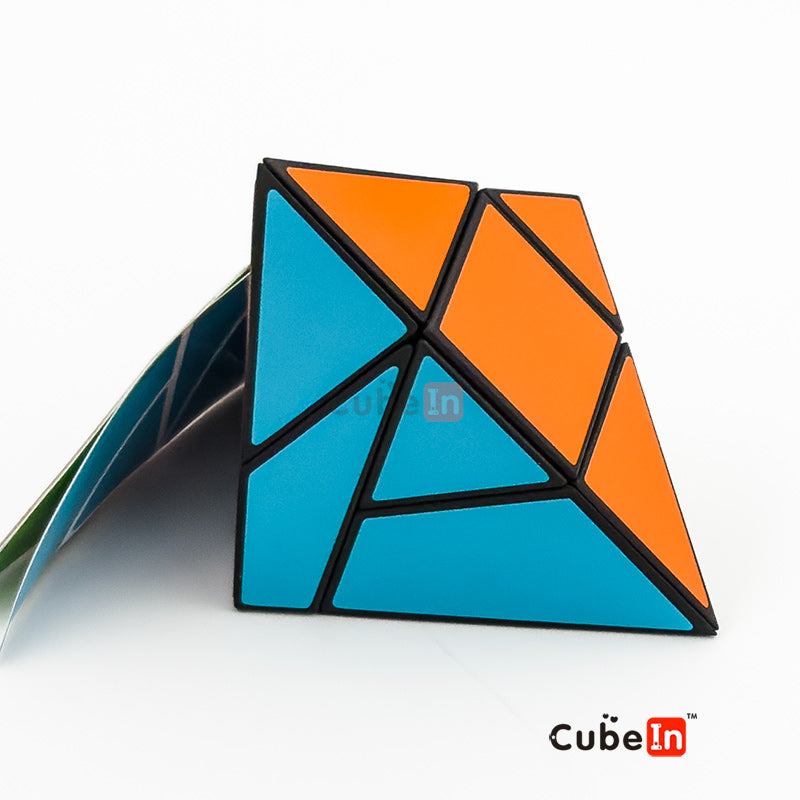 Zhecube Diametric Bermuda skewb - SLA Resin Printed