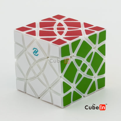 Zhecube Raptor + Skewb cube