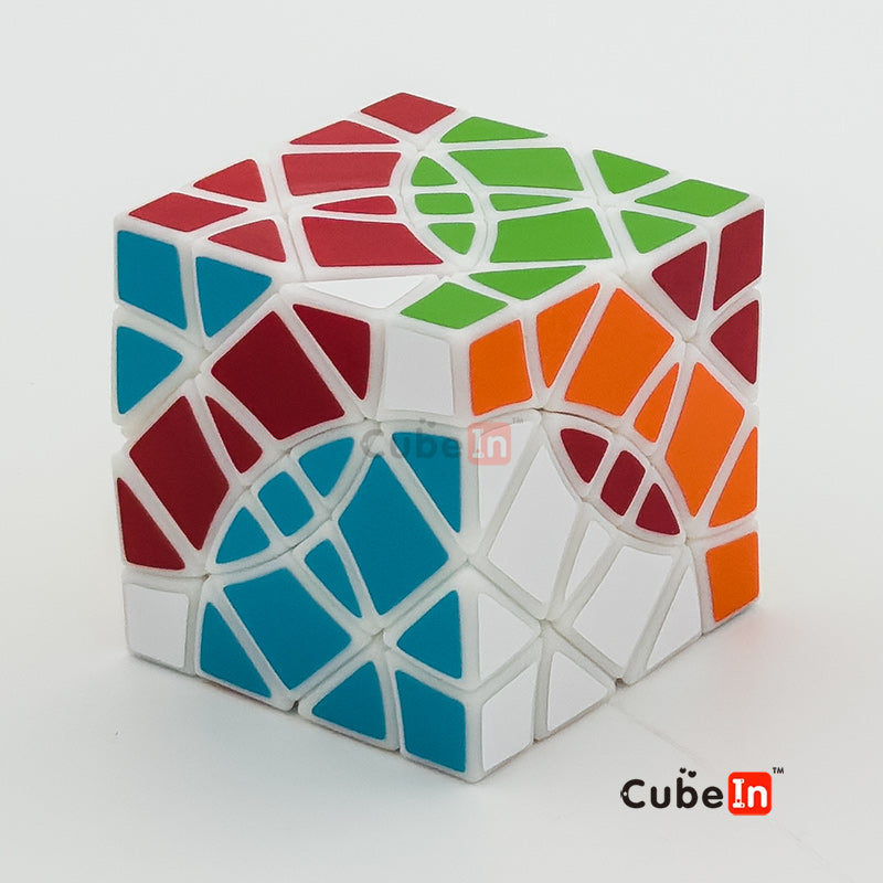 Zhecube Raptor + Skewb cube