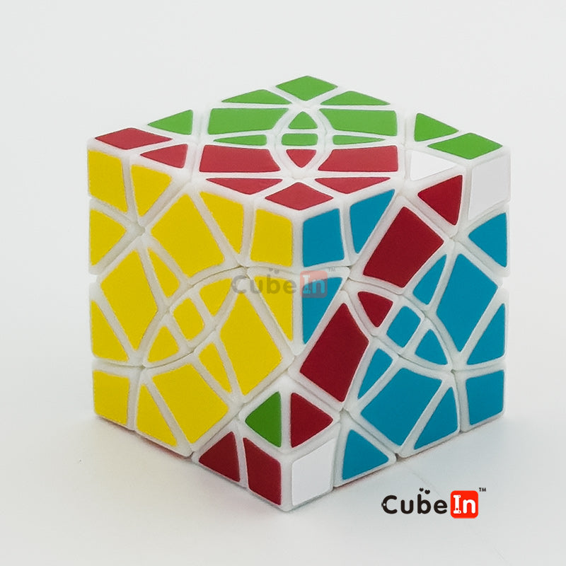 Zhecube Raptor + Skewb cube
