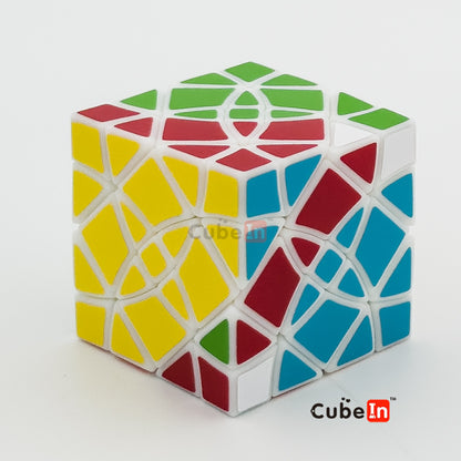 Zhecube Raptor + Skewb cube