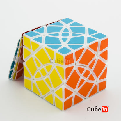 Zhecube Raptor + Skewb cube