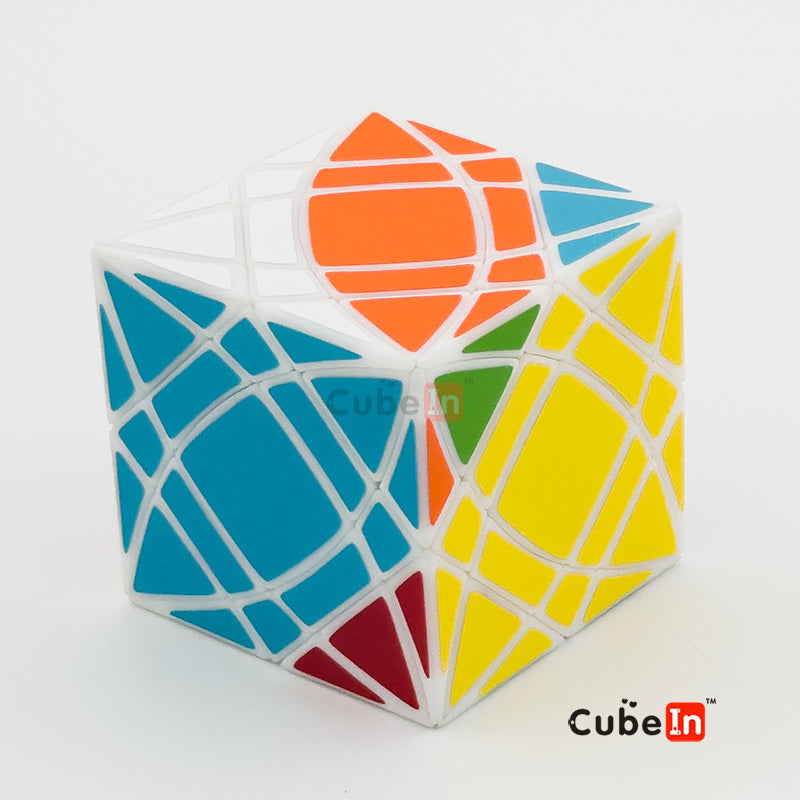 Zhecube Rex + Skewb Cube – 3D Printed Hybrid Mechanical Puzzle