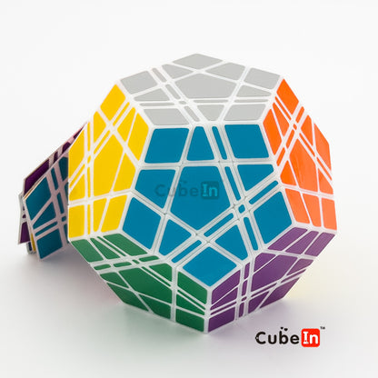 Zhecube Skewbminx - Dodecaedro híbrido Skewb y Megaminx