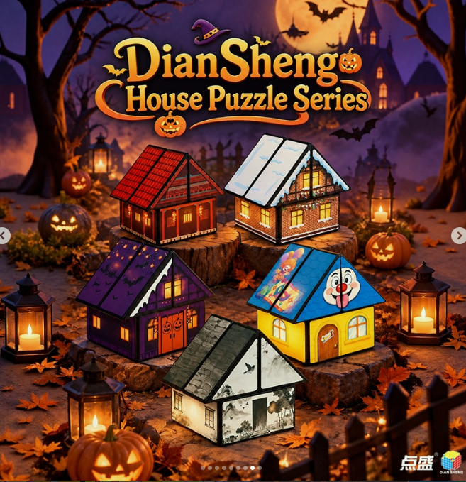 Diansheng Fun Circus House 2x2 Cube
