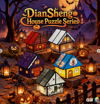 Diansheng Fun Circus House 2x2 Cube