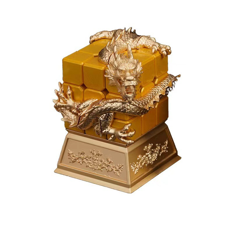 Diansheng Fly Sky Dragon Aleación de metal 3x3 Cubo del tesoro