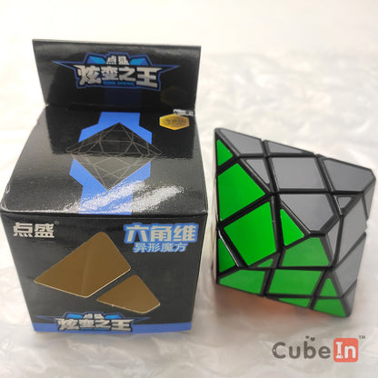 Diansheng Diamond 4 6 8 Cantos Antigo Escudo Mágico Lâmina UFO Mouse 2 Camadas SQ