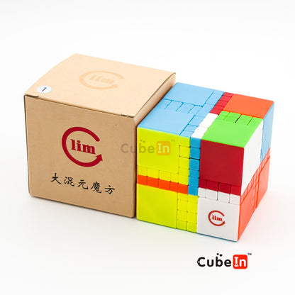 Limcube Master Mixup Cube - Premium Shapeshifting Mechanical Twist Puzzle