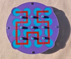 Cube4you 4x4 Maze Magnetic Clock (3D Printed)