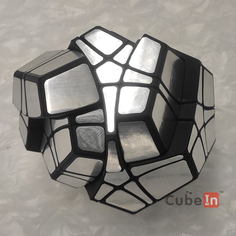 Cubo de espejo Megaminx impreso en 3D Gecube