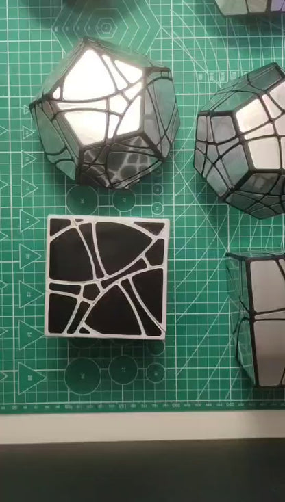 Gecube 3D Printed Megaminx Ghost Cube