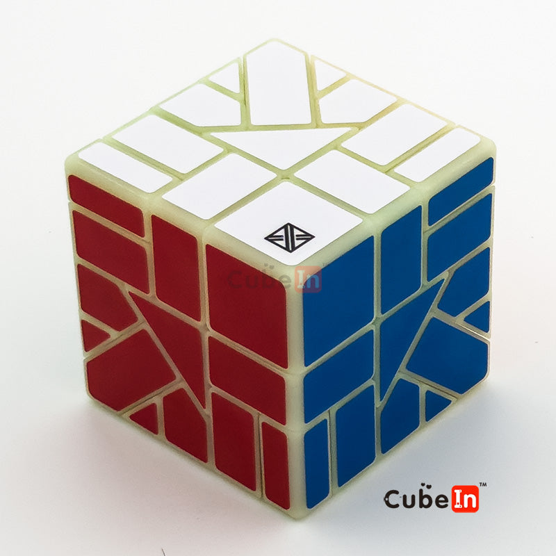 Кубик со звездочкой x² (напечатанный на 3D-принтере)