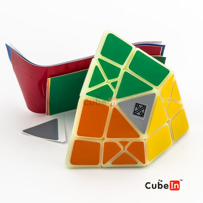 x² Heptastar cube - Bandaged Polyhedron Masterpiece