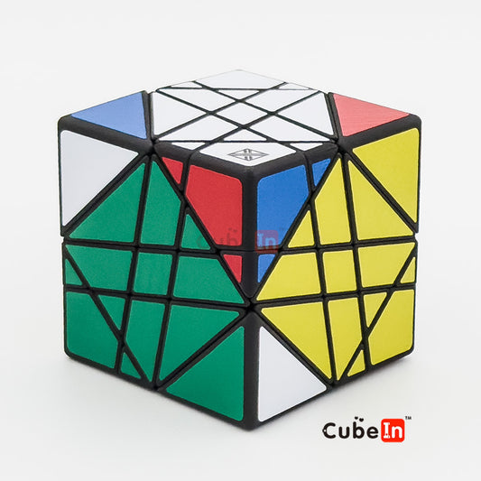 x² Ribbon Skewb cube (3D)