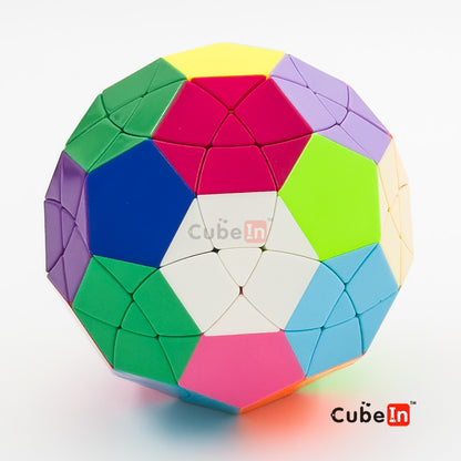 Yuxin SoccerMinx - 30-Sided Football Megaminx Puzzle