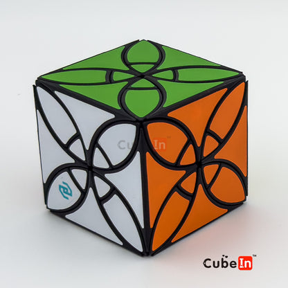 Zhecube Clover Plus Cube - SLA 3D Printed