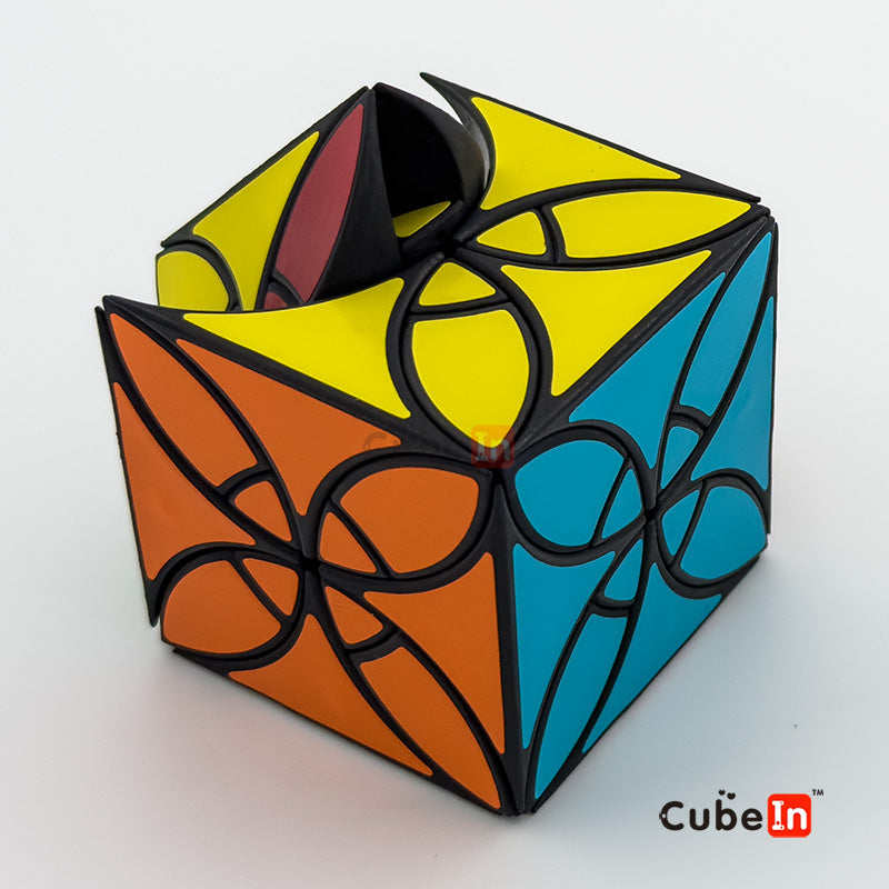 Zhecube Clover Plus Cube - SLA 3D Printed