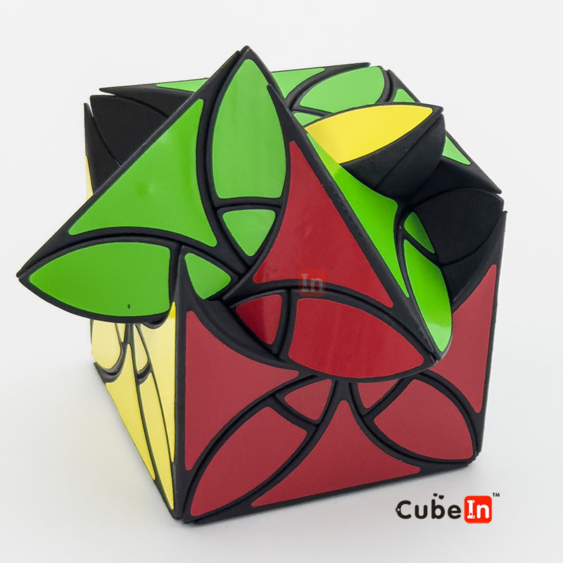 Zhecube Clover Plus Cube - SLA 3D Printed