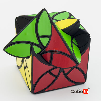 Zhecube Clover Plus Cube - SLA 3D Printed