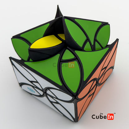 Zhecube Clover Plus Cube - SLA 3D Printed