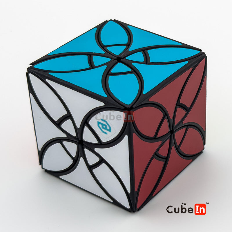 Zhecube Clover Plus Cube - SLA 3D Printed